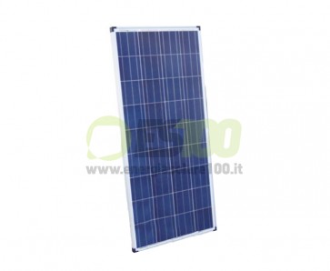 Photovoltaic Solar Panel 150W 12V Polycrystalline EJ Camper Boat Baita