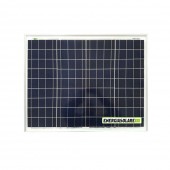 Pannello Solare Fotovoltaico 50W 12V Camper Barca Giardino impianto Baita