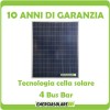 Photovoltaic Solar Panel 200W 12V Caravan Boat poly garden