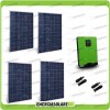 1.1KW Off grid solar kit  solar panel 5KVA 4KW 48V pure sine wave hybrid Inverter Edison50 PWM