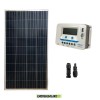 Photovoltaic solar kit 150W panel, USB VS2024AU 20A Epsolar charge controller