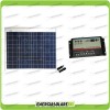 Caravan Solar kit Panel 50W 12V poly Controller for 2 batteries boat motorhome