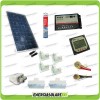 Complete Caravan Solar kit Panel 200W 12V Controller DUO brackets cable gland glue boat motorhome remote meter