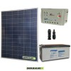 Starter Kit Plus Solar Panel 200W 12V AGM Battery 200Ah Controller PWM 20A LS2024B