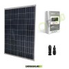 Solar system photovoltaic panel 100W poly solar charge controller 10A MPPT stand alone RV boat