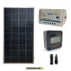 Solar Photovoltaic Kit 150W 12V Controller LS1024B MT50 display lighting cabin