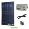 Solar system with polycristalline photovoltaic panel 280W 24V, LS1024B 10A charge controller for stand alone system for RV or boat, USB-RS485 cable 