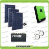 840W Photovoltaic solar kit Genius 5000VA 5000W 48V pure sine wave inverter MPPT 80A solar charge controller OPzS batteries