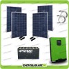 1.1KW solar photovoltaic kit Edison50 5000VA 4000W 48V Pure Sine wave inverter PWM 50A charge controller OPzS batteries