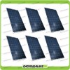 6 Photovoltaic Solar Panels 200W 12V Polycrystalline Cabin Boat Pmax 1200W