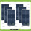 Stock 6 Photovoltaic Solar Panels 30W 12V Multi-Purpose Cabin Boat Pmax 180W