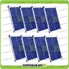 Stock 8 Photovoltaic Solar Panels 20W 12V 160W Multipurpose Pmax Cabin Boat