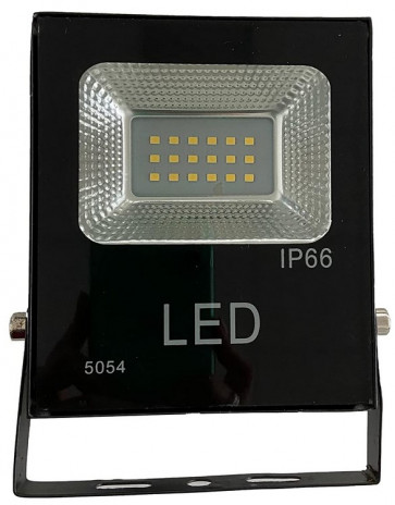 Faro LED SLIM 10W 12V 24V IP66 luce bianca fredda per esterno per impianti fotovoltaici