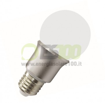 Lampada LED SMD a bulboin Vetro 5W 230V luce naturale 4500K E27