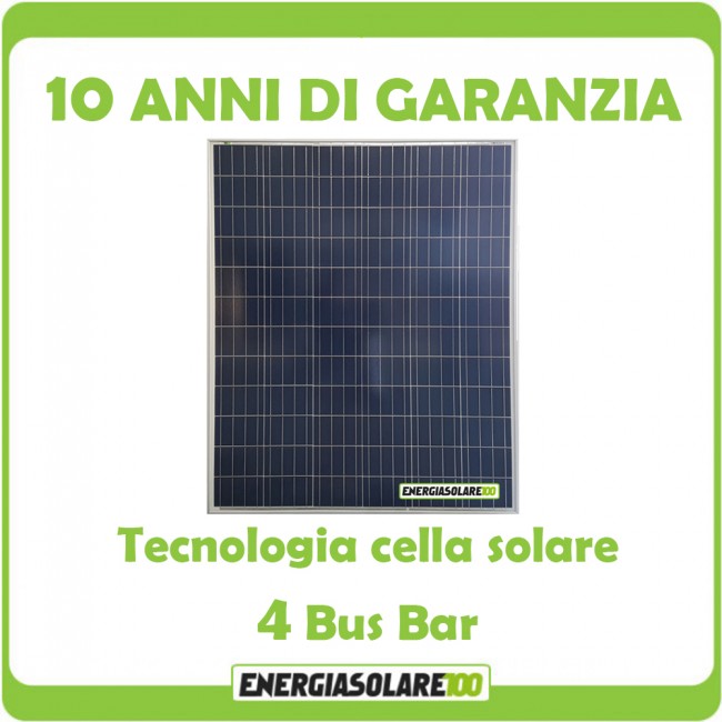 Pannello Solare Fotovoltaico 200W 12V Poli x Batteria Barca Camper Auto +  Ebook