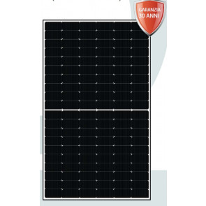 Pannello Solare Fotovoltaico 455W 24V Sun-Earth Monocristallino alta efficienza cornice nera cella PERC del tipo Half-Cut