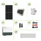 Kit solare storage pannello monocristallino 6000W e Inverter monofase Growatt SPH6000 con doppio MPPT