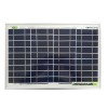 Pannello Solare Fotovoltaico 10W 12V Carica Batteria Auto Camper Nautica + Ebook