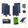 Kit Solare Casa al Mare non Connessa a Rete Enel 3kw 24V + Pannelli 1.1Kw + OPzS + Termico