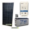 Kit pannello solare fotovoltaico 150W 12V Batteria AGM 150Ah Regolatore MPPT 10A DISPLAY DB1+ interfaccia UCS