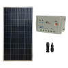 Kit pannello solare fotovoltaico 150W 12V con regolatore PWM LS2024B 20A 12/24V 