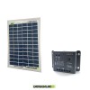 Kit Solare Fotovoltaico 5W 12V Regolatore PWM 5A Epsolar Camper Casa Nautica Illuminazione