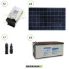 Kit Solare fotovoltaico 600W alimentazione Video Sorveglianza 12V per DVR e 10 Telecamera 24h al giorno