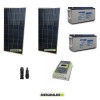 Kit Solare fotovoltaico 300W per VideoSorveglianza 12V DVR e 4 Telecamera 24h al giorno