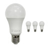 Set 3 lampade bulbo a LED 9W 12V 24V E27 DC Luce Naturale 4000K