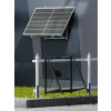 Kit fotovoltaico Plug & Play con pannello 410W, microinverter 300W e staffe da ringhiera balcone o muro