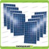 Set 8 x Pannelli Solari Fotovoltaico 250W Europeo 24V tot. 2000W Casa Baita Stand-Alone