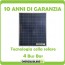 Pannello Solare Fotovoltaico Policristallino 200W 12V