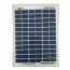 Kit pannello solare 5W 12V batteria 7Ah cavi 2.5mmq PVC