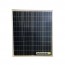 Pannello Solare Fotovoltaico 80W 12V Camper Barca Giardino impianto Baita 