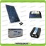 Kit baita pannello solare 200W 12V inverter onda pura 1000W batteria AGM 150Ah regolatore EPSolar 
