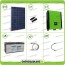 Kit solare fotovoltaico 2.5KW Inverter onda pura Infinity 5000W 48V regolatore MPPT 10Kw 900Vdc Batterie AGM 