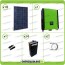Kit solare fotovoltaico 2.5KW Inverter onda pura Infinity 5000W 48V regolatore MPPT 10Kw 900Vdc Batterie OPzS