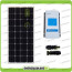 Kit fotovoltaico per Camper pannello monocristallino 100W 12V regolatore di carica doppia batteria MPPT Duoracer 10A