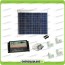 Kit Solare Camper Base 50W (Pannello Solare + Regolatore per doppia batteria + Passacavi)