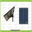 Kit solare fotovoltaico con pannello da 50W e testapalo diametro max 60mm inclinazione regolabile