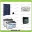 Kit Starter Plus Pannello Solare 270W 24V Batteria AGM 100Ah Regolatore PWM 10A LS1024B e Display MT-50