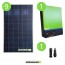 Impianto solare fotovoltaico 2.4KW 48V pannello solare Inverter ibrido Edison V3 5KW 48V MPPT80A