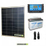Kit Starter Plus Pannello Solare 150W 12V Batteria AGM 100Ah Regolatore PWM 10A NV10
