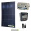 Kit fotovoltaico Pannello Solare Policristallino 270W 24V  Regolatore PWM 10A LS1024B con Display MT-50