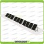 Kit Struttura 10 Pannelli Solari Modulo Verticale 35mm Tetto Piano 