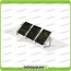 Kit Struttura 3 Pannelli Solari Modulo Verticale 40mm Tetto Piano 
