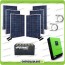 Kit solare fotovoltaico 1.5KW Inverter onda pura Genius 5000VA 4000W 48V MPPT 80A Batterie OPzS 