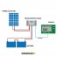 Kit Solare Fotovoltaico 270W 24V Policristallino con Regolatore PWM 10A LS1024B e Display MT-50 Epsolar