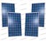 Set 4 Pannelli Solari Fotovoltaico 1080W Europeo 30V tot. 540W Casa Baita Stand-Alone
