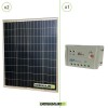 Photovoltaik Solar Kit 160W 12V Laderegler 20A LS2024B Beleuchtung Chalet Haus Baita